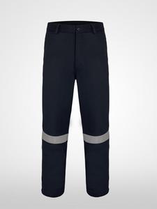 Suprex Enterprises Men's <b>Black</b> Red Workwear <b>Pants</b> Multiple Pockets Quick Dry Breathable Corduroy Lightweight Winter Style - Product Image 5