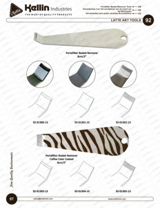 Ensemble d'outils professionnels pour l'art du latte avec des aiguilles pour l'art du café, design moderne et luxueux, en acier inoxydable, en stock - Product Image 5