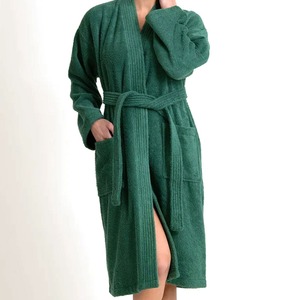 Batas de Dormir de Seda 100% para Mujer, Largo Completo, Térmicas y Transpirables - Product Image 2