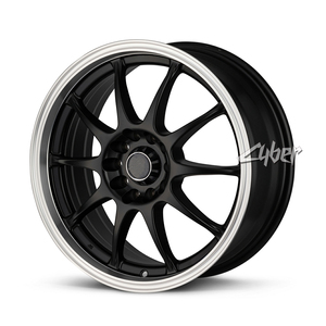 Nuevas Llantas Forjadas de Aleación de Aluminio en Tamaños <span class=keywords><strong>15</strong></span>, 16, <span class=keywords><strong>17</strong></span>, 18, 19, 20 Pulgadas en Plata, Negro Mate con Borde Mecanizado para ENKEI J10 BMW VW - Product Image 3