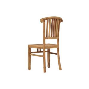 Rica Outdoor Dining <b>Chair</b>-Durable Solid Teak <b>Wood</b> Modern Minimalist Design Stackable & Stylish for Hotel & Park Use - Product Image 4