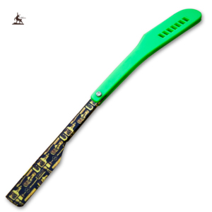 Maquinilla de afeitar recta de acero inoxidable de hoja única compatible con OEM personalizada para afeitado facial y corporal - Product Image 3