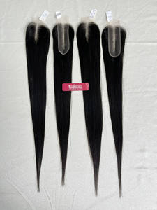 Fermeture en dentelle suisse HD 2x6 4x4 5x5 6x6, cheveux humains vierges bruts à 100%, fermeture en dentelle transparente, dentelle HD 13x4 13x6 frontale - Product Image 5