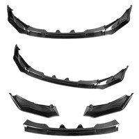 Lèvre avant en fibre de carbone sèche de qualité supérieure, 3 pièces, pour BMW G80 M3 G82 M4 2022 2023, kit carrosserie S9
