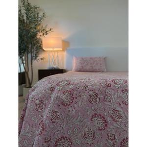 Sang trọng handmade khối in bông bedsheet dân tộc rajasthani mô hình giường đôi đặt cho home & khách sạn sử dụng - Product Image 4