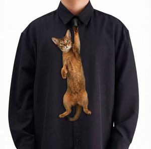 Collar con Lazo Personalizado con Foto de Mascota - Diseño Moderno y Reutilizable para Gatos, Perros, Aves y Reptiles, Material de Poliéster Suave - Product Image 1