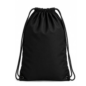 Sac à dos à cordon de serrage à motif de crâne rose, sac de sport imprimé en polyester et coton, sac de sport unisexe léger et de grande capacité - Product Image 6