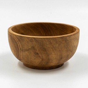 \ Bol en bois Outil de cuisine en bois Vaisselle Cadeaux de mariage par l'artisanat du croissant - Product Image 3