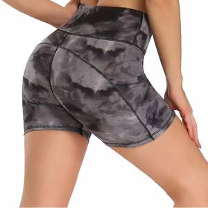 Pantalones cortos de camuflaje personalizados para mujer, ropa deportiva corta de Material de poliéster de alta calidad con bolsillo, secado rápido, gran oferta, 2023 - Product Image 3