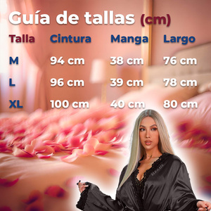 Elegante Vestaglia in Raso di Seta con Maniche in Pizzo e Colletto, Logo Personalizzabile, Materiale in Spandex Traspirante e Liscio, Taglia XL, Vita Elastica per Uso Domestico - Product Image 6