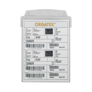 Portadocumenti con flap protettivo, da appendere, DIN A4 verticale, grigio chiaro, 10 pz. / confezione. - SD019-07 - Product Image 1