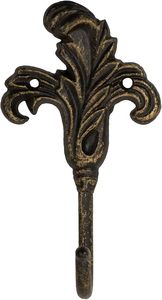 Ganchos individuales de diseño de hierro fundido (flor de iris) montado en la pared para decoración del hogar y uso de ropa - Product Image 3
