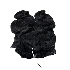 Corps Ondulé Lâche Bouclés Bande Naturel Vietnamien Cheveux Humains Double Dessiné Cuticule Extensions de Cheveux Cheveux Bruts Prix de Gros - Product Image 1