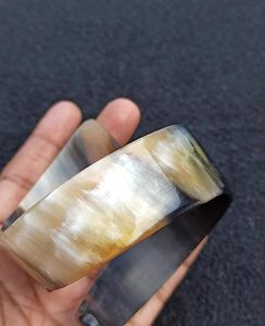 Boutons de manchette en corne de buffle faits à la main de haute qualité Bracelet Conceptions uniques pour les occasions formelles pour la fête de mariage ou le cadeau-HF CRAFTS - Product Image 1