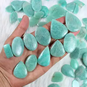 Amazonite Verde Em Massa Para Fazer Jóias Amazonite Verde Gemstone Lote Cabochões Artesanais Fornecimento Top Quality Gemstone