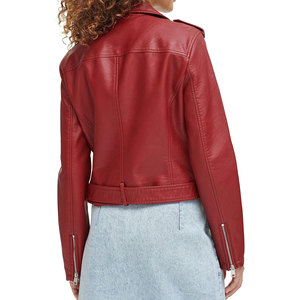 Elegant Women <b>Genuine</b> <b>Leather</b> <b>Jacket</b> Wholesale High Quality Durable Custom-Made for Chic Look and Stylish Ladies <b>Leather</b> <b>Jackets</b> - Product Image 2