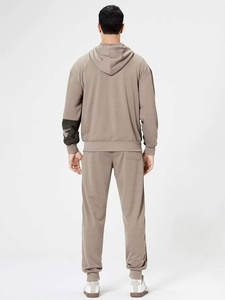 Nouveau design de survêtement 100% coton pour hommes, vêtements de sport, survêtements de jogging pour hommes, survêtements ajustables pour hommes, vente en gros - Product Image 2