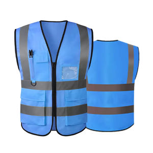 Chaleco de Seguridad Impermeable de Alta Visibilidad con Múltiples Bolsillos para Construcción 2026 - Product Image 6