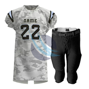Meilleure qualité uniforme de football américain conceptions personnalisées impression sublimé séchage rapide respirant maillot de football américain - Product Image 4