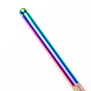 ที่ดันหนังกำพร้ารูปสามเหลี่ยม สีเงิน ทนทาน สำหรับล้างยาทาเล็บเจล UV ใช้ตัดแต่งเล็บมือและเล็บเท้า ช่วยขจัดหนังกำพร้าที่ตายแล้ว - Product Image 3