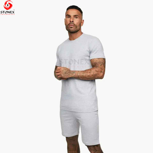 Breathable Hot Sale <b>Summer</b> Outfit T-<b>Shirt</b> & Short Gym Wear T <b>Shirt</b> and Shorts Set Training and Jogging T-<b>shirts</b> Sets <b>for</b> <b>Men</b> - Product Image 6