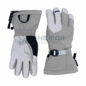Gants de ski isolés légers et imperméables pour hommes, femmes et jeunes parfaits pour les sports d'hiver actifs et les activités par temps froid - Product Image 1