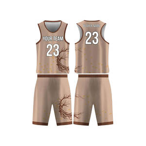 Basketball Jerseys Sublimation With Numbers Team Blank Youth Reversible Basketball Uniforms Design Wholesale - Product Image 3