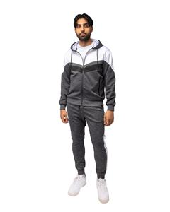 Conjunto Deportivo de Dos Piezas con Cremallera Personalizado, Estilo Urbano Americano, Bordado, para Hombre, Venta Caliente 2026 - Product Image 1