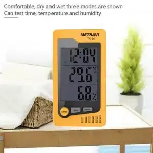 METRAVI-Medidor de temperatura y humedad con precisión, instrumento eléctrico de medición de la temperatura y la humedad, de la marca METRAVI - Product Image 6