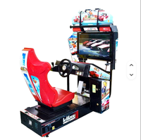 Jeu de simulation de course de vitesse immersif, équipement électronique d'arcade, simulateur de conduite en plastique, 110/220V USB