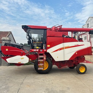 Harvesting Machine High Productivity Agricultural Equipment Kubota Combine <b>Harvester</b> Red Track Type <b>Corn</b> - Product Image 6