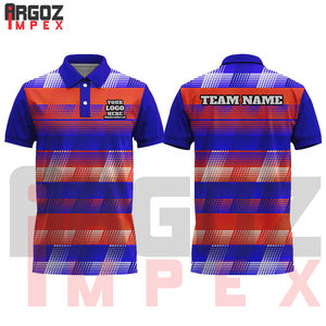 Punto de poliéster 100% de alta calidad para Polo para hombres y mujeres transpirable que absorbe la humedad con patrón impreso - Product Image 3