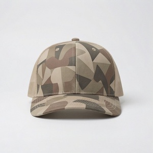 Gorro de Camionero Unisex de Invierno Ecológico de Alta Calidad, Malla Trasera, 5 Paneles, Diseño a Cuadros, Gorra de Béisbol con Bordado Personalizado, Resistente - Product Image 1