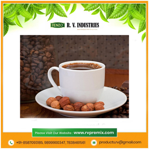 High Quality Freeze Dried Instant Coffee Premix From Indian Manufacturer Hazelnut Flavor Arabica Bean Mellow Taste Box Packaging - Product Image 2