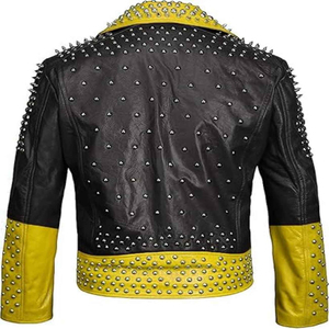 2025 venta al por mayor última moda diseño único al aire libre impermeable modelo superior delgada manga larga puro 100% chaqueta de cuero genuino para hombres - Product Image 6
