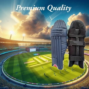 Protectores de Piernas de Cuero PU Personalizados al por Mayor para Críquet, Equipo de Protección para Jugadores, Práctica de Bateo, Seguridad, Almohadillas de Piernas de Alta Calidad - Product Image 5