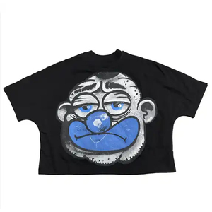 Venta al por mayor 100% algodón hombres camiseta peso pesado tejido largo Fitness ocasiones personalizado impreso bordado sólido Formal - Product Image 6