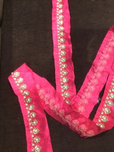 เข็มขัดผ้าไหมแท้40นิ้วทำด้วยมือสำหรับผู้หญิงและเด็กผู้หญิงเครื่องประดับแฟชั่นสวยๆทำด้วยมืออย่างหรูหรา - Product Image 5