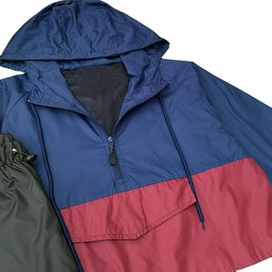 Vente en gros, sur mesure, ensemble deux pièces pour homme, veste coupe-vent en nylon zippée et short, ensemble de survêtement coupe-vent en nylon 2026 - Product Image 2