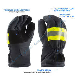 ถุงมือกันไฟสำหรับงานหนักถุงมือกันไฟกันไฟพร้อมโลโก้ตามสั่ง - Product Image 6