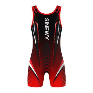 Vente en gros Singlet de lutte personnalisé Nouvelle arrivée Sublimation Spandex Wrestling Wear Singlet de lutte pour hommes, Singlet de lutte pour enfants - Product Image 5