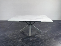 Mécanisme de table extensible en acier Ram Industrie Série N51 - Design moderne gris foncé, capacité 80 kg, pour cuisine, salle à manger, salon