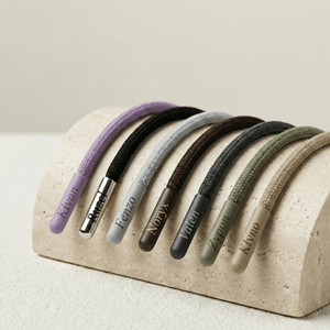 Cordón Trenzado Ecológico de 8 Hilos con Logotipo Personalizado para Bolsos y Zapatos |   Puntas de Cordón con Acabado Encerado 100% Algodón OEM/ODM al por Mayor - Product Image 5