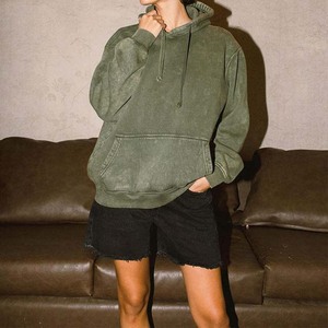 OEM vente en gros femmes crop gym sweat à capuche personnalisé de haute qualité vente chaude femmes sweat à capuche ample respirant avec logo personnalisé - Product Image 4