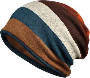 Bonnets oversize décontractés arc-en-ciel pour unisexe, vente en gros avec logo personnalisé, tissu respirant et imperméable, style délavé - Product Image 5