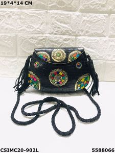 Designer Multi-Color Stylish Metal Mosaic <b>Clutches</b> for Ladies Handcrafted Evening <b>Wedding</b> Party Purse Bags Craftstages - Product Image 6