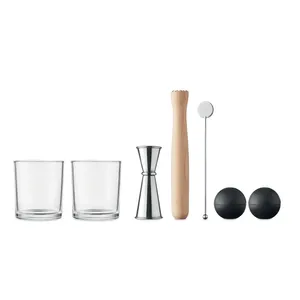 Juego de Coctelería Personalizado de 7 Piezas para Entretenimiento Nocturno, Herramientas de Bar - Product Image 3