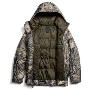 Custom <b>Camo</b> Puffy Hunting Jacket | Silent Water-Resistant Insulated Winter <b>Coat</b> for <b>Men</b> - Product Image 2