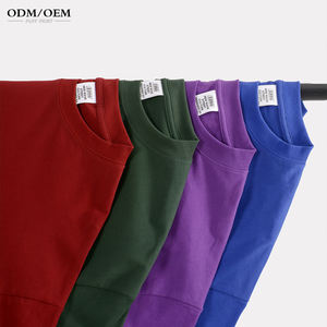 เสื้อยืดผ้าฝ้าย100% 235ก. สำหรับผู้ชายเสื้อยืดสำหรับผู้หญิงใส่ได้ทั้งชายและหญิงพิมพ์โลโก้ตามสั่ง - Product Image 3