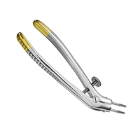 Pince télescopique professionnelle de dissolvant de pont de couronne pince orthodontique demi-or pince de dissolvant de couronne dentaire